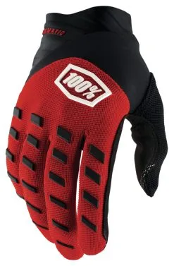 100% Airmatic Gloves -Motorcycle Goggles Sales Store 100 airmatic gloves red black