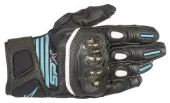 Alpinestars Stella SPX Air Carbon V2 Gloves -Motorcycle Goggles Sales Store alpinestars stella spx air carbonv2 gloves black teal