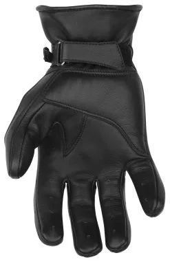 Black Brand Pinstripe Gloves (SM) -Motorcycle Goggles Sales Store black brand pinstripe gloves black 1