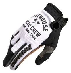 Fasthouse Speed Style Haven Gloves -Motorcycle Goggles Sales Store fasthouse speed style haven glove black white 3