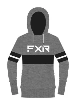 FXR Stripe Pullover Women's Hoodie -Motorcycle Goggles Sales Store fxr stripe pullover womens hoodie 1