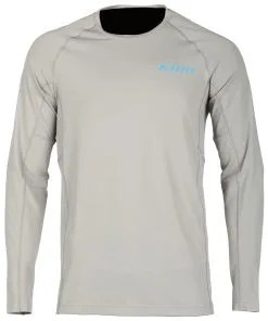 Klim Aggressor Cool -1.0 Long Sleeve Shirt -Motorcycle Goggles Sales Store klim aggressor cool10 long sleeve shirt grey