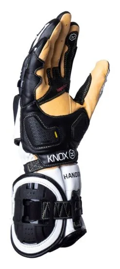 Knox Handroid MK4 Gloves -Motorcycle Goggles Sales Store knox handroid all mk4 black white 3