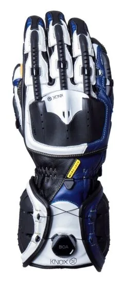 Knox Handroid MK4 Gloves -Motorcycle Goggles Sales Store knox handroid all mk4 blue
