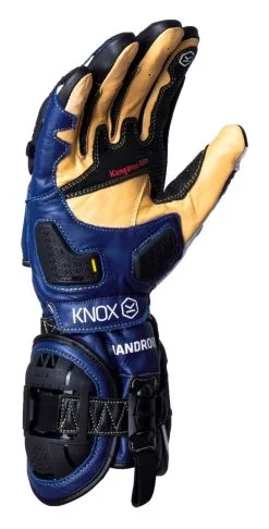 Knox Handroid MK4 Gloves -Motorcycle Goggles Sales Store knox handroid all mk4 blue 3