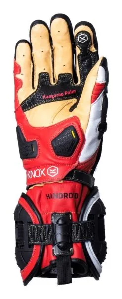 Knox Handroid MK4 Gloves -Motorcycle Goggles Sales Store knox handroid all mk4 red 1