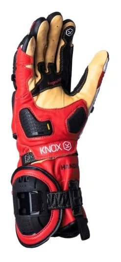 Knox Handroid MK4 Gloves -Motorcycle Goggles Sales Store knox handroid all mk4 red 4