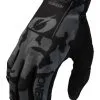 O'Neal Mayhem Camo Gloves -Motorcycle Goggles Sales Store o neal mayhem camo gloves black grey