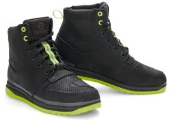 REAX Fulton Air Riding Shoes -Motorcycle Goggles Sales Store reax fulton air riding shoes black hi viz yellow