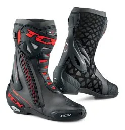 TCX Boots TCX RT-Race Boots 7 TCX Boots TCX RT-Race Boots -Motorcycle Goggles Sales Store tcx boots rt race black red