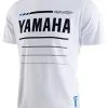Troy Lee Designs Troy Lee Yamaha OW T-Shirt -Motorcycle Goggles Sales Store troy lee yamaha owt shirt white